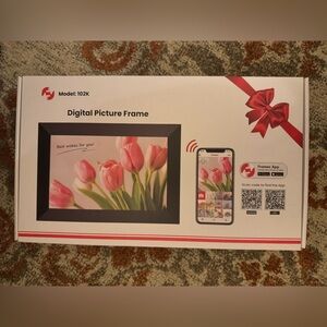 Frameo Digital Picture Frame, 10.1 Inch Smart WiFi Digital Photo Frame